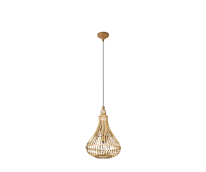 Lamper - EGLO AMSFIELD pendant light  brown - 49772