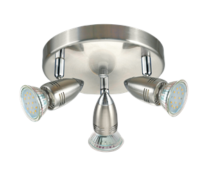 Lamper - EGLO MAGNUM-LED spot  satin nickel chrome - 95824