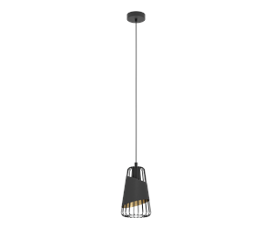 Lamper - EGLO AUSTELL pendant light black - 49447