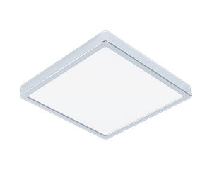 Lamper - EGLO FUEVA 5 ceiling lamp LED 19.2W 3000K 285x285 mm chrome - 99269