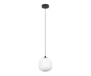 Lamper - EGLO MANTUNALLE pendant light black/white - 99366