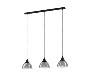 Lamper - EGLO BELESER long table pendant black - 98384