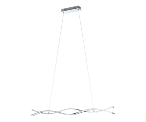 Lamper - EGLO LASANA 2 long table pendant LED 3x12W chrome - 96102