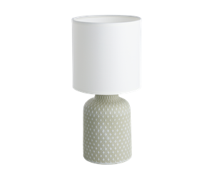 Lamper - EGLO BELLARIVA table lamp grey/white - 97774