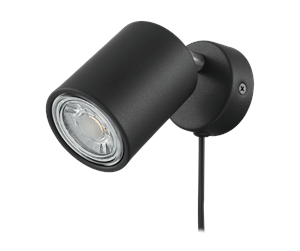 Lamper - EGLO PORTELLA spot  black satin nickel - 33672