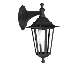 Lamper - EGLO LATERNA 4 outdoor wall lamp black - 22467