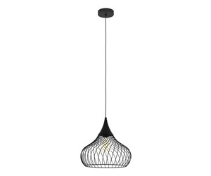 Lamper - EGLO STAVERTON pendant black - 43344