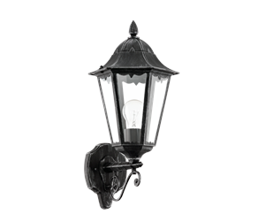 Lamper - EGLO NAVEDO outdoor wall lamp black - 93457