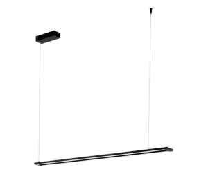 Lamper - EGLO AMONTILLADO long table pendant LED 27W black - 98492