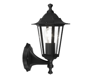 Lamper - EGLO LATERNA 4 outdoor wall lamp black - 22468