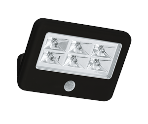 Lamper - EGLO GAVELLO battery wall lamp with sensor black - 33859