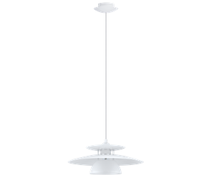 Lamper - EGLO BRENDA pendant Ø430 mm white - 33699