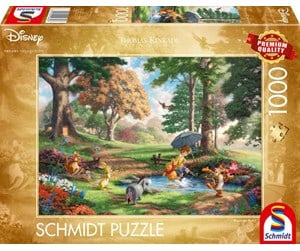 Puslespill - Schmidt Puzzle Thomas Kinkade: Disney - Winnie The Pooh 1000 - 59689