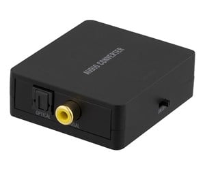 D/A-omformer (DAC) - Deltaco audio converter from digital to analog - PETDAS