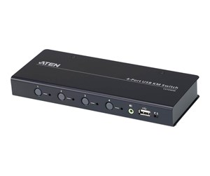 KVM-switch - ATEN CS724KM - 4-port USB Boundless KM Switch (Cables included) - CS724KM