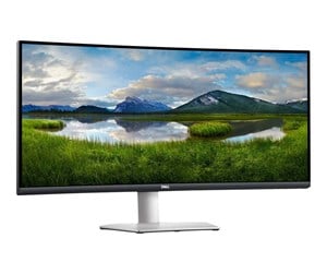 Skjerm - 34" Dell S3422DW - 3440x1440 (WQHD) - 100Hz - VA - USB HUB - Curved - DELL-S3422DW