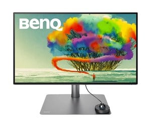 Skjerm - 27" BenQ DesignVue PD2725U - 3840x2160 - IPS - HDR10 - Thunderbolt 3 - 9H.LJXLA.TBE