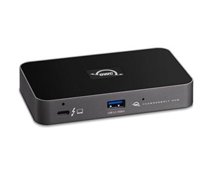 USB-hub - OWC Thunderbolt Hub USB-hub - 4 porter - Svart - OWCTB4HUB5P