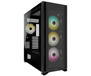 Kabinett - Corsair iCUE 7000X RGB TG - Black - Kabinett - Fulltower - Svart - CC-9011226-WW