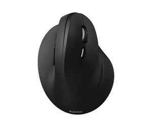 Mus - Hama Vertical Ergonomic - vertical mouse - 2.4 GHz - black - Vertical mouse - Optisk - 6 - Svart - 00182699