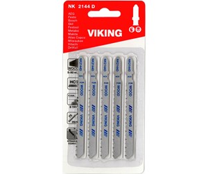 Stikksag - Viking Jigsaw Blades 2144D cards of 5 blades - 5701604214446