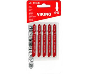 Verktøy - Viking Jigsaw blades 2118B card of 5 blades - 5701604211827