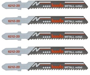 Stikksag - Einhell Stikksagblad, metall, medium, 5 stk. - 49621225