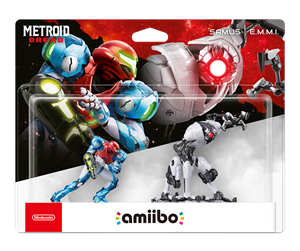 Spill - Tilbehør - Nintendo Amiibo Samus and E.M.M.I. (Metroid Collection) 2-pack set - Accessories for game console - Nintendo Switch - 0045496381035