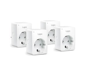 Smarthus - TP-Link Tapo P100 (4 pack) Mini Smart Wi-Fi Socket - Tapo P100(4-pack)