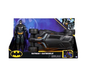 Leketøysbil - Batman Value Batmobile with 30 cm Figure - 6058417