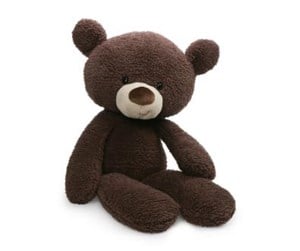 Dukker, Bamser & Utstyr - Gund Plush Gund Fuzzy Chocolate 34 cm - 6047546