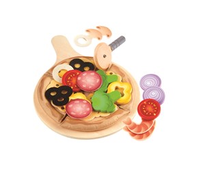 Lekesett - Hape Perfect Pizza Playset - 87-3173