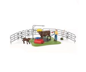 Schleich - Schleich Happy Cow Wash - 42529