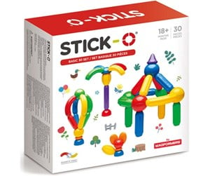 Kreative leker - Magformers Stick-O Basic 30 Set - 20-901003