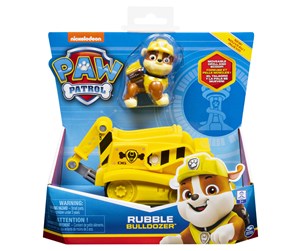 Figurer - Paw Patrol Basic Vehicle Rubble - 6061794