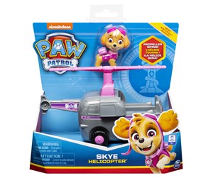 Leketøysbil - Paw Patrol Skye’s Helicopter Vehicle with Collectible Figure - 6061800