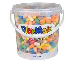 Kreative leker - PlayMais Basic Bucket 10 Liters (> 1000 Pieces) - 61-160027