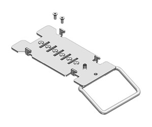 Veggmontering, AV-braketter & AV-møbler - Ergonomic Solutions SpacePole - BAN501-MH-02