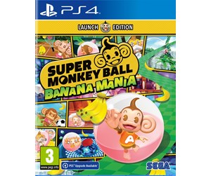 Spill - Super Monkey Ball: Banana Mania - Launch Edition - Sony PlayStation 4 - Action - 5055277044429