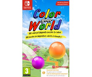 Spill - Color Your World (Code in a Box) - Nintendo Switch - Puslespill - 8720256139478