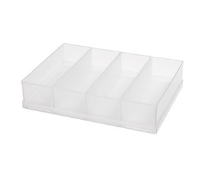 Verktøykasser & Lagringssystemer - Raaco Insert 55 4xA8-2 - in grid tray - 5733439136457