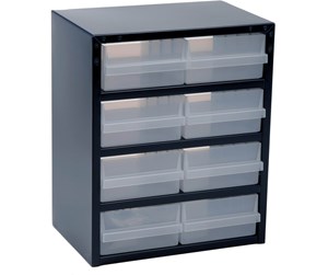 Verktøykasser & Lagringssystemer - Raaco Cabinet 250/8-2 - 5733439137584