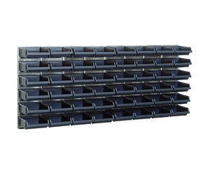 Verktøykasser & Lagringssystemer - Raaco Bin Wall Panel x2/Bin2 - 5733439181204