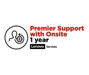 Service & Support - Lenovo Premier Support with Onsite NBD - extended service agreement - 1 year - on-site - 5WS0T36155