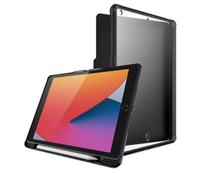 Nettbrett - Deksler og etui - ITSKINS  SOLID  iPad 10.2 (2019) Black - APD9-HBSFO-BLCK