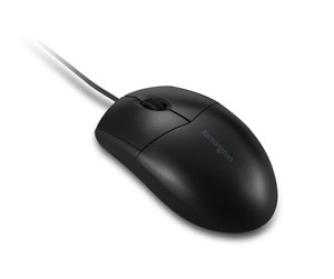 Mus - Kensington Pro Fit® Wired Washable Mouse - Mus - Optisk - 3 knapper - Svart - K70315WW