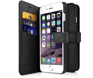 Mobil - Deksel og etui - ITSKINS  Book Cover for iPhone XR 6.1 "Black - AP61-BOOKC-BLCK