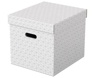 Arkivering & Oppbevaring - Esselte  Home Cube oppbevaringboks, pakke med 3 Hvit - 628288