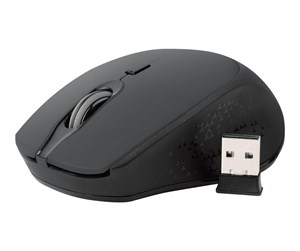 Mus - Natec Osprey - mouse - 2.4 GHz Bluetooth 3.0 Bluetooth 5.0 - black - Mus - Optisk - 4 - Svart - NMY-1688