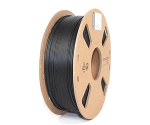 Filament - 3D Printer - Gembird PLA+ filament - Svart - 1.75mm ø - 1 kg - 3DP-PLA+1.75-02-BK